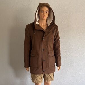 NOIZE ORIGINAL Men's Vegan Malik Mid Length Vegan Wool - XL NWOT